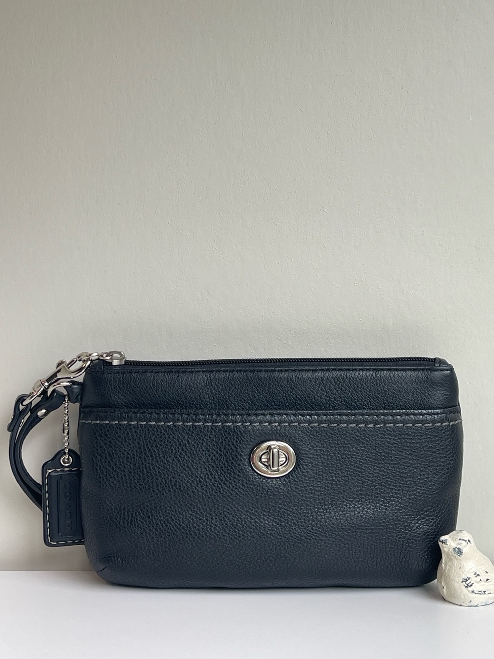 COACH Leather Wristlet